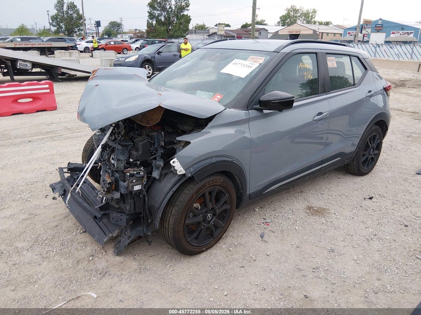 Vin: 3n1cp5dv0pl561858, lot: 46271035, nissan kicks sr xtronic cvt 20232