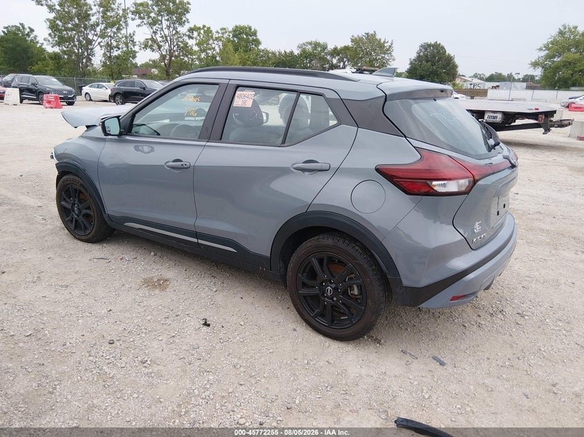 Vin: 3n1cp5dv0pl561858, lot: 46271035, nissan kicks sr xtronic cvt 20233