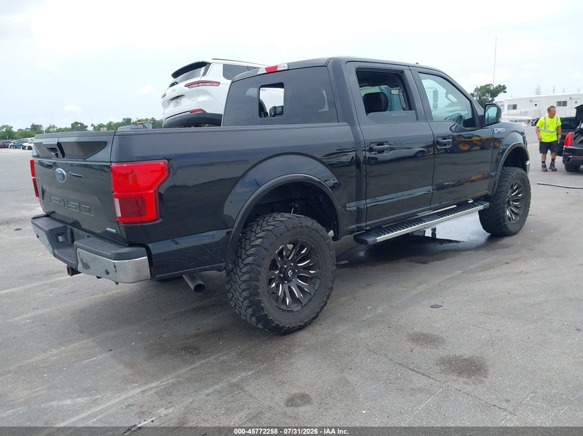 Vin: 1ftew1cp6lke56175, lot: 46271038, ford f-150 lariat 20204