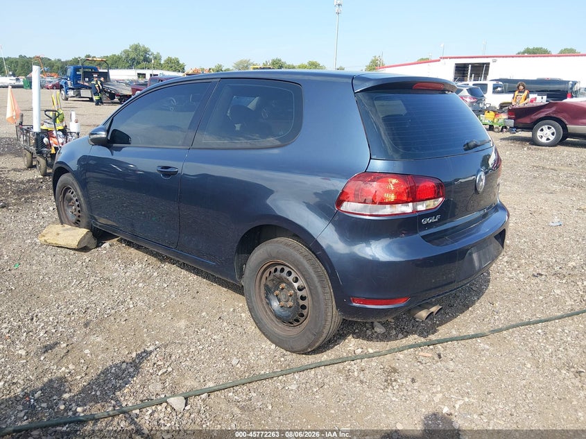 Vin: wvwbb7aj6cw234177, lot: 46271044, volkswagen golf 20123