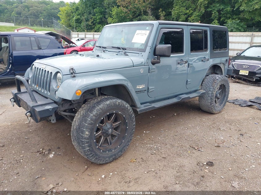 Vin: 1c4bjweg2fl734967, lot: 46271060, jeep wrangler unlimited sahara 20152