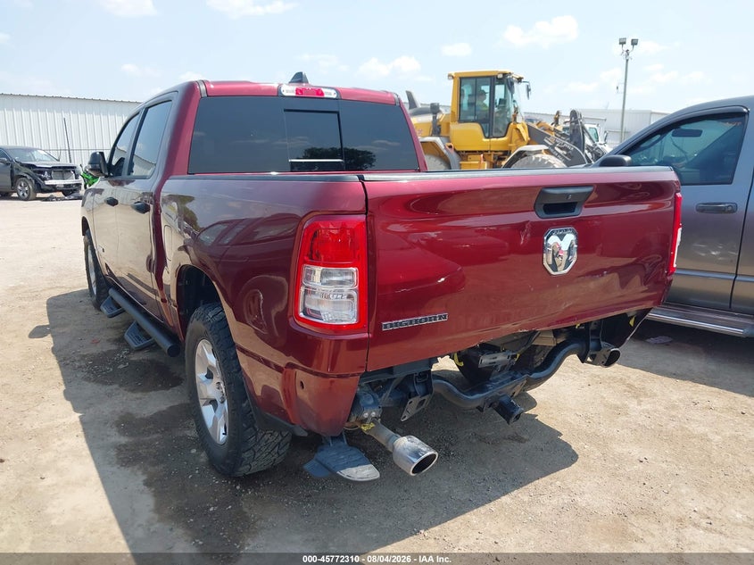 Vin: 1c6rreft7pn559061, lot: 46271090, ram 1500 big horn  4x2 5'7 box 20233