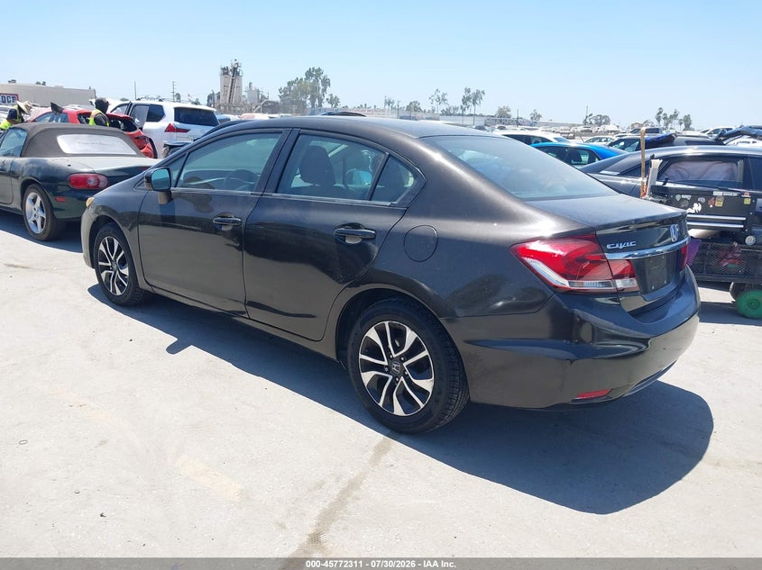 Vin: 2hgfb2f88eh547325, lot: 46271091, honda civic ex 20143