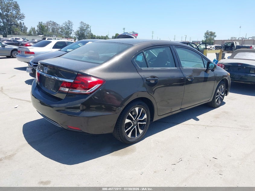 Vin: 2hgfb2f88eh547325, lot: 46271091, honda civic ex 20144
