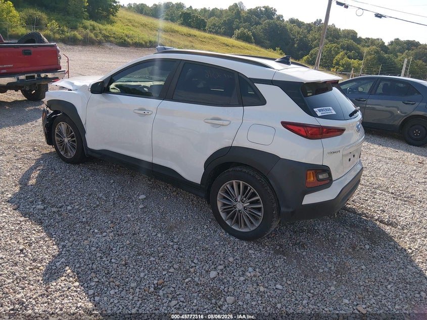 Vin: km8k62aa0ju101684, lot: 46271096, hyundai kona sel 20183