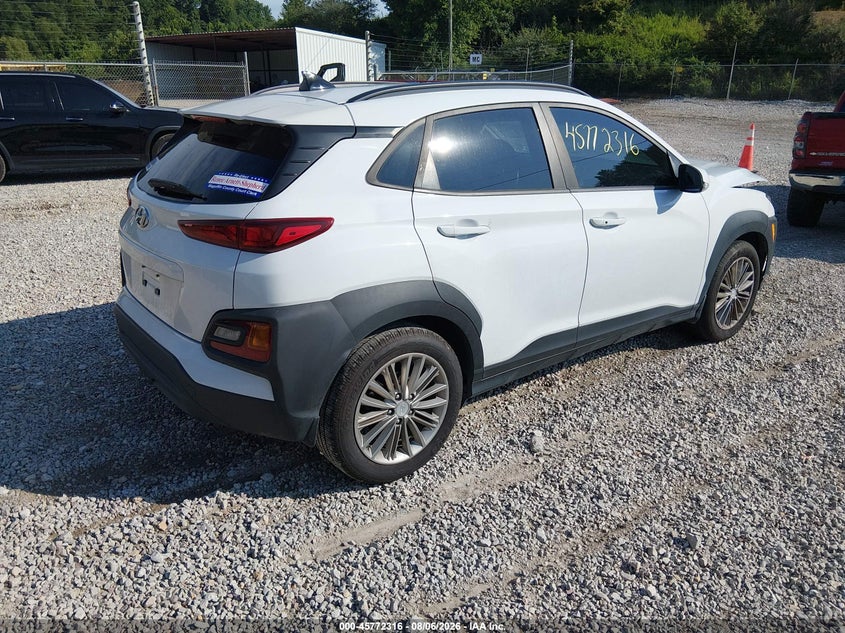 Vin: km8k62aa0ju101684, lot: 46271096, hyundai kona sel 20184