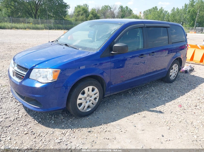 Vin: 2c4rdgbg6kr698704, lot: 46271117, dodge grand caravan se 20192