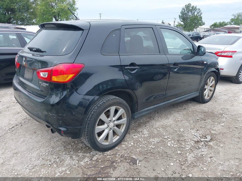 Vin: 4a4ap3au1de021976, lot: 46271136, mitsubishi outlander sport es 20134