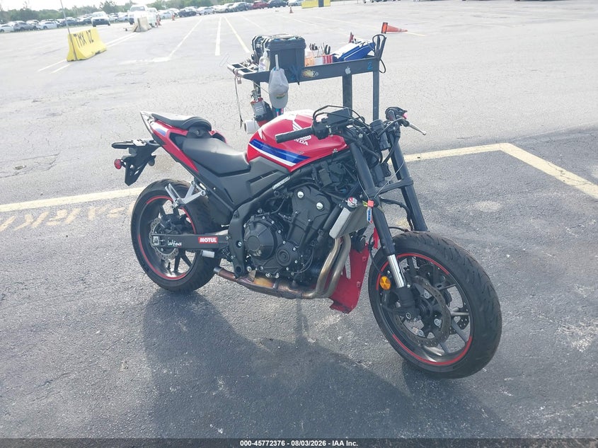 2025 HONDA CBR500 auction photo 1