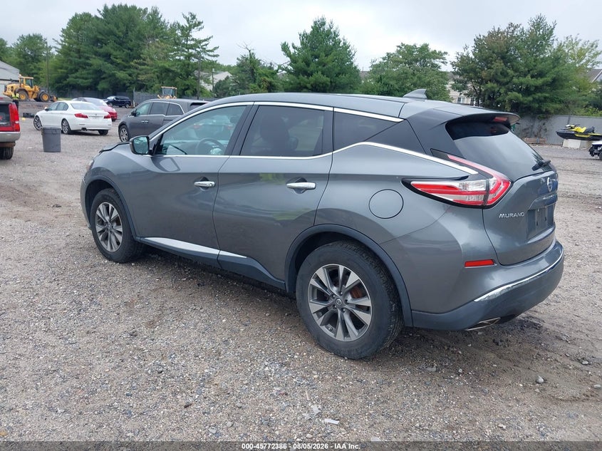 Vin: 5n1az2mh1jn190090, lot: 46271166, nissan murano s 20183