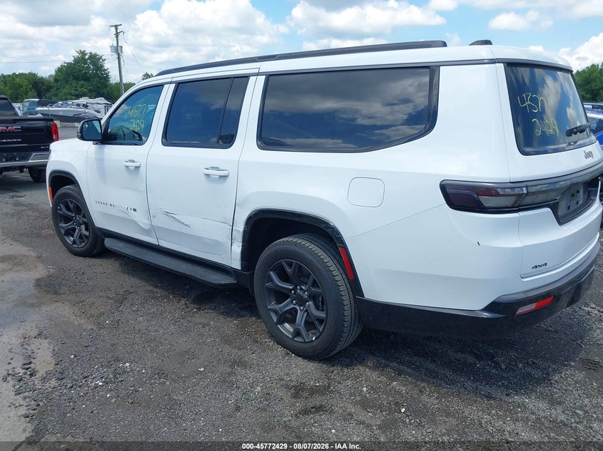 Vin: 1c4sjsbp1ts159131, lot: 46271209, jeep grand wagoneer l limited altitude 4x4 20263