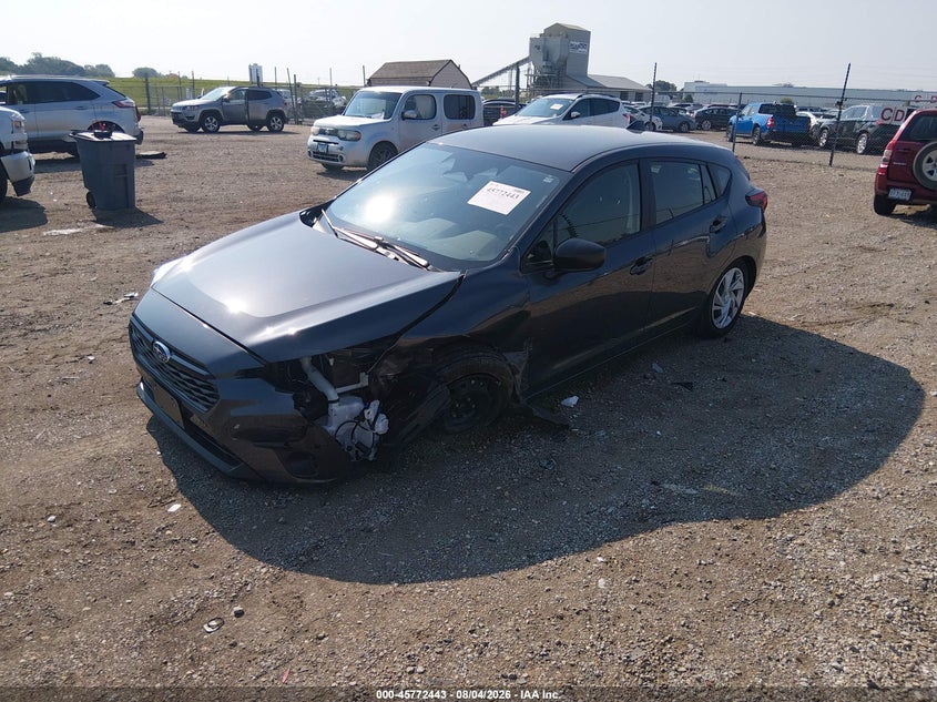 Vin: jf1guabc0s8259744, lot: 46271223, subaru impreza base 5-door 20252