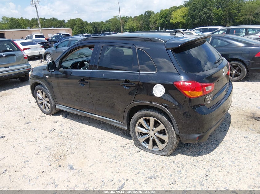 Vin: 4a4ar5au1de016640, lot: 46271224, mitsubishi outlander sport le 20133