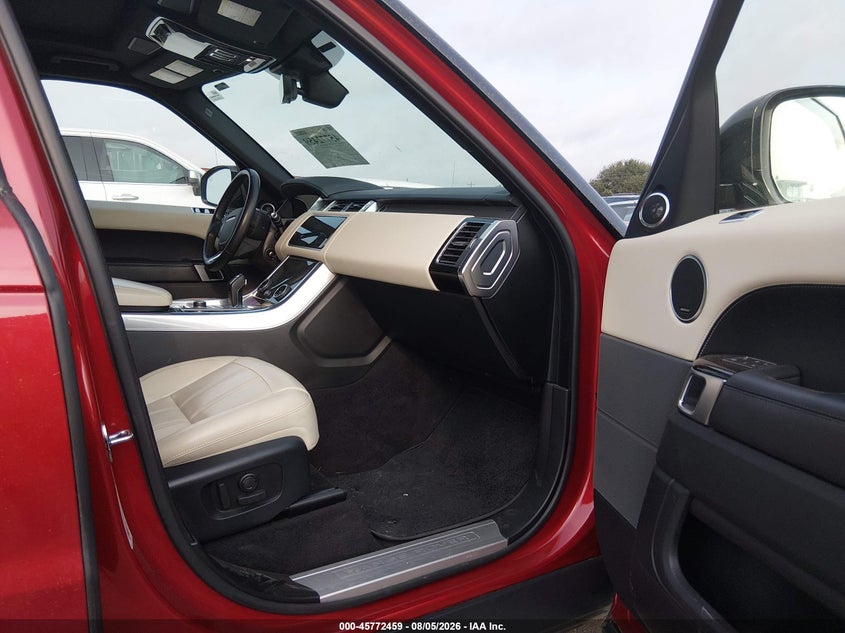 2019 LAND ROVER RANGE ROVER SPORT auction photo 5