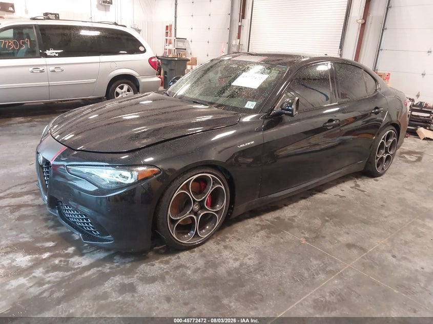 Vin: zarfananxs7688829, lot: 46271252, alfa romeo giulia awd 20252