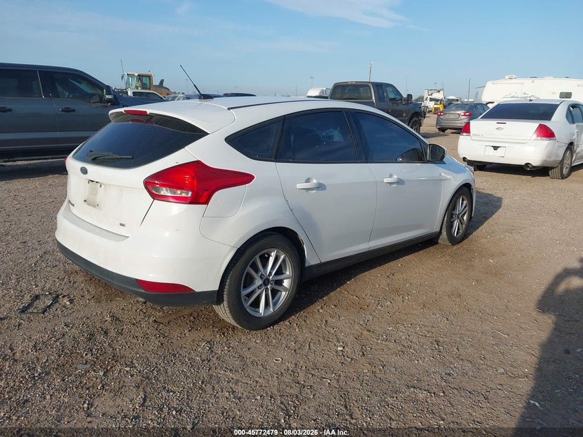 Vin: 1fadp3k29hl246610, lot: 46271259, ford focus se 20174