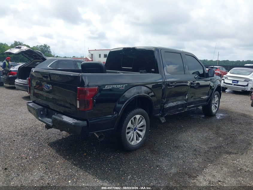 Vin: 1ftfw1e1xjfe70342, lot: 46271262, ford f-150 lariat 20184