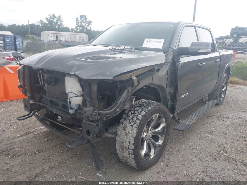 Vin: 1c6srfjt3kn820533, lot: 46271268, ram 1500 laramie 20192