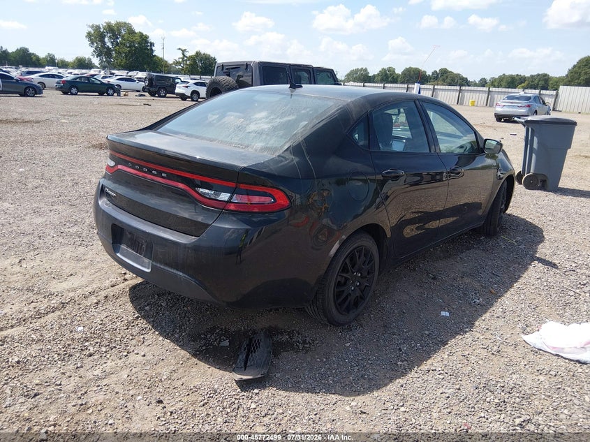 Vin: 1c3cdfaa2fd300771, lot: 46271279, dodge dart se 20154