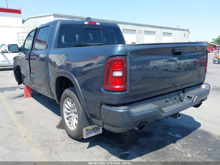 Vin: 1c6srfjt4tn283544, lot: 46271285, ram 1500 laramie  4x4 5'7 box 20263