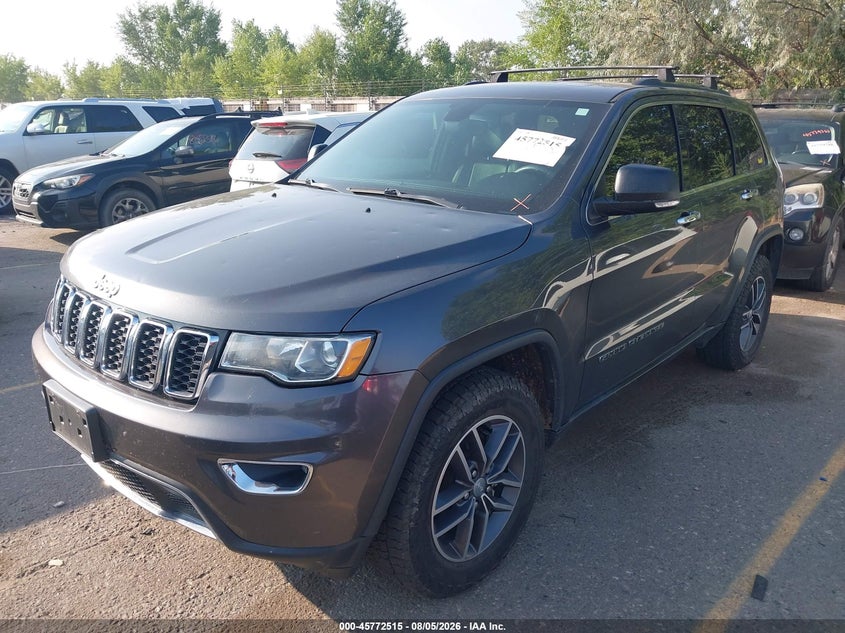 Vin: 1c4rjfbg1hc861862, lot: 46271295, jeep grand cherokee limited 20172