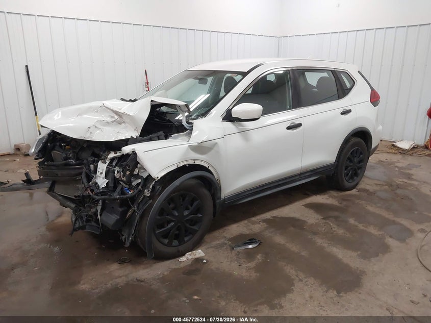 2017 Nissan Rogue, Удар спереди, IAAI, VIN KNMAT2MV4HP501912 — фото 2