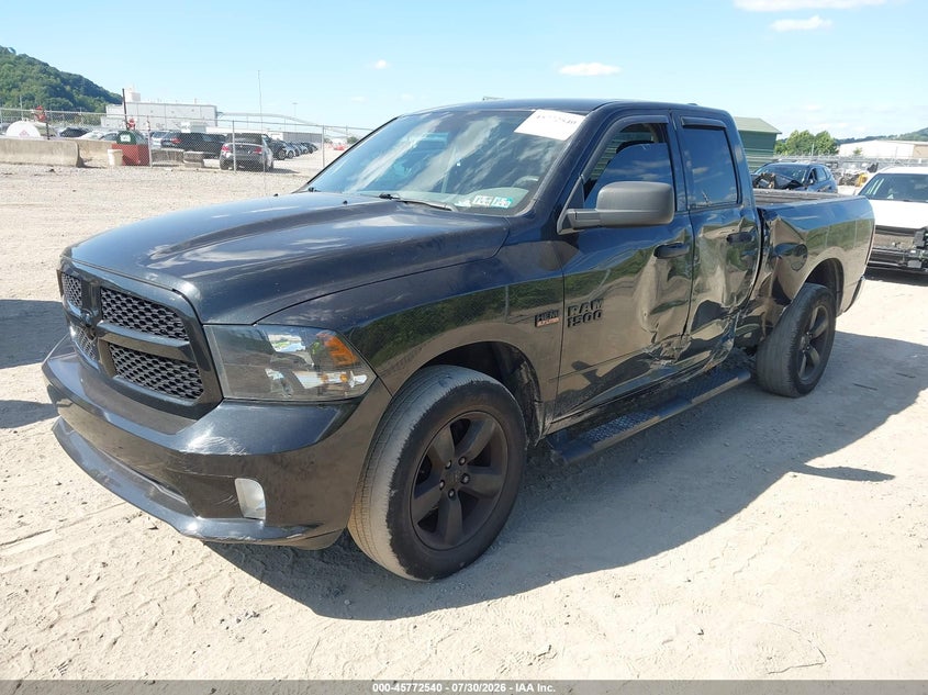 Vin: 1c6rr7ft5js193833, lot: 46271320, ram 1500 express  4x4 6'4 box 20182