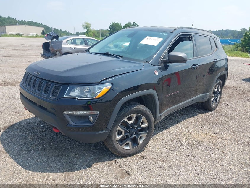 Vin: 3c4njddb6jt223783, lot: 46271337, jeep compass trailhawk 4x4 20182