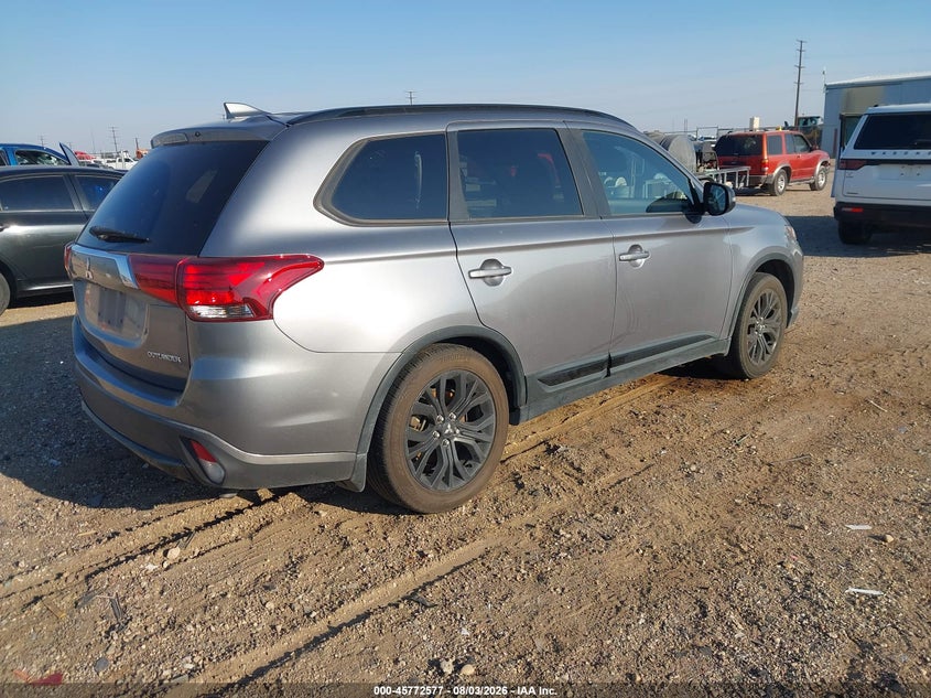 Vin: ja4ad3a30jz064288, lot: 46271356, mitsubishi outlander le 20184