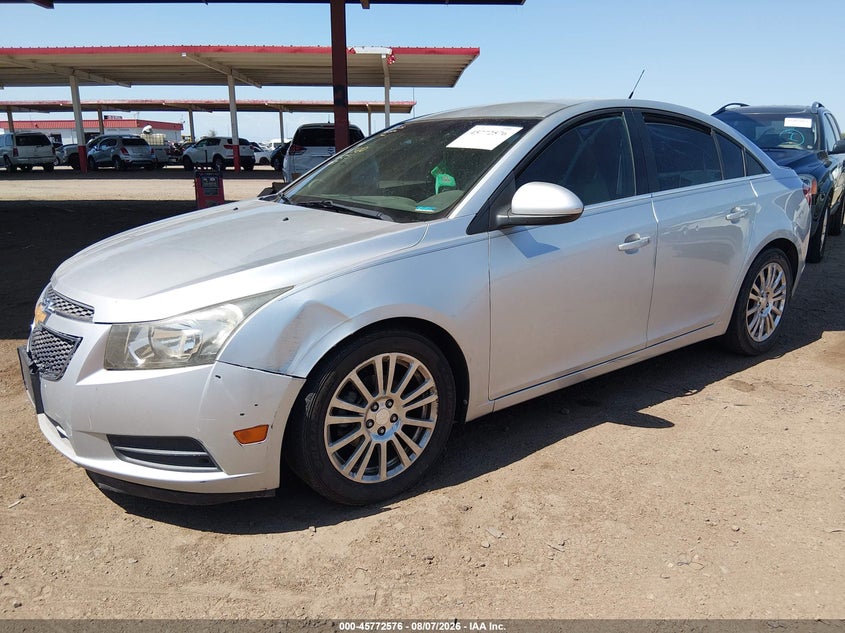 Vin: 1g1pj5sc4c7195380, lot: 46271357, chevrolet cruze eco 20122