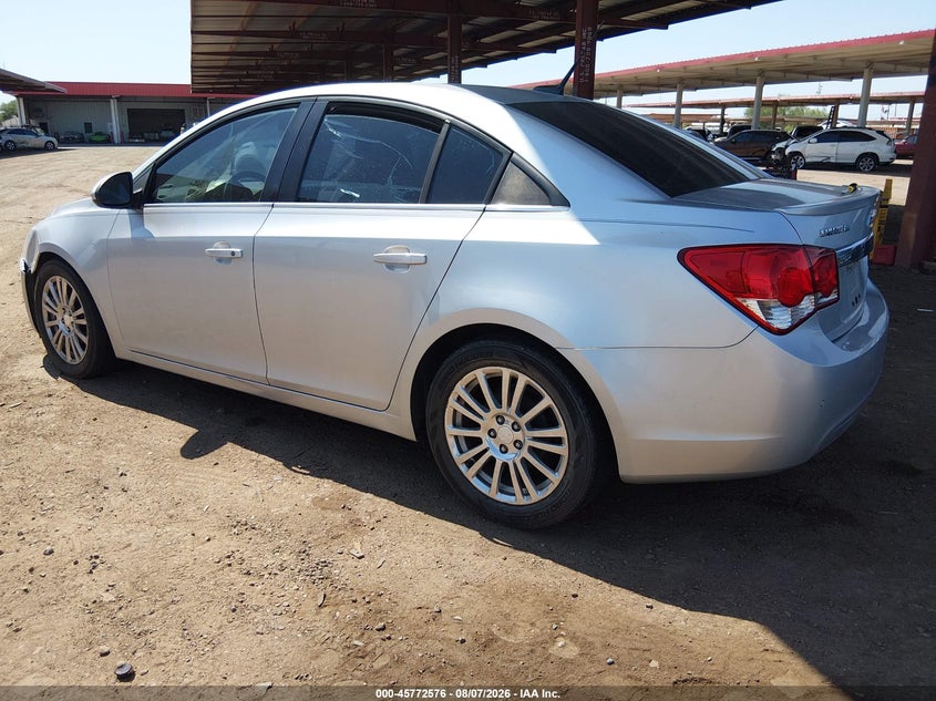 Vin: 1g1pj5sc4c7195380, lot: 46271357, chevrolet cruze eco 20123