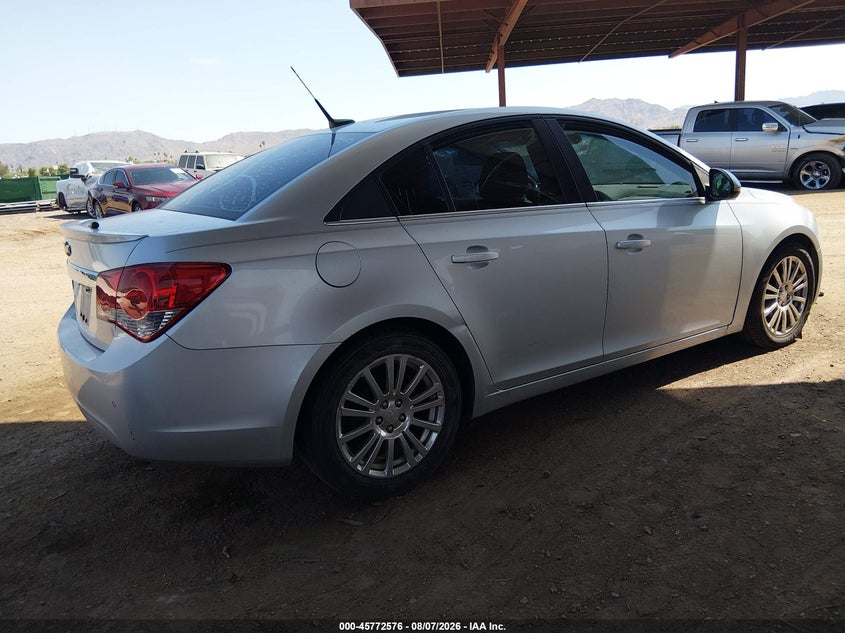 Vin: 1g1pj5sc4c7195380, lot: 46271357, chevrolet cruze eco 20124