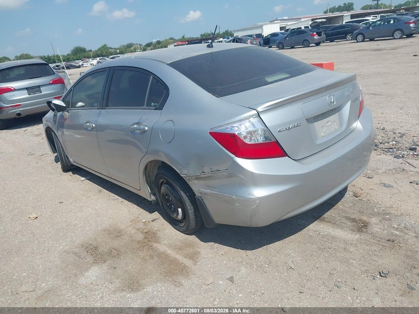 2012 HONDA CIVIC HYBRID auction photo 3