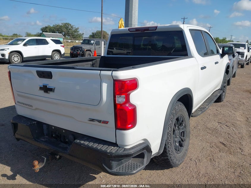 Vin: 3gcudhel0pg162532, lot: 46271390, chevrolet silverado 1500 4wd  short bed zr2 20234