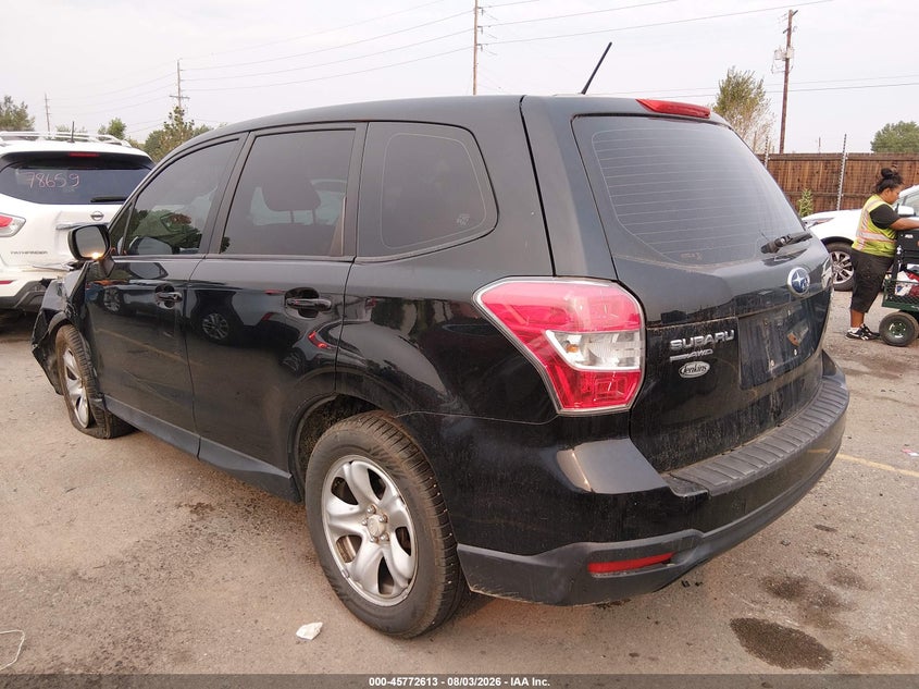 Vin: jf2sjaac9eh428521, lot: 46271393, subaru forester 2.5i 20143