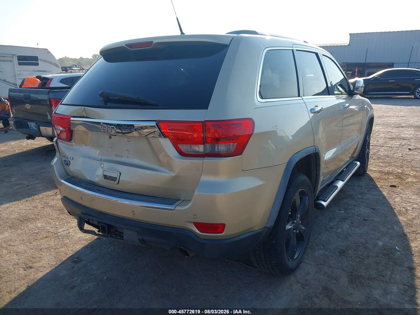 Vin: 1c4rjfct3cc178002, lot: 46271399, jeep grand cherokee overland 20124