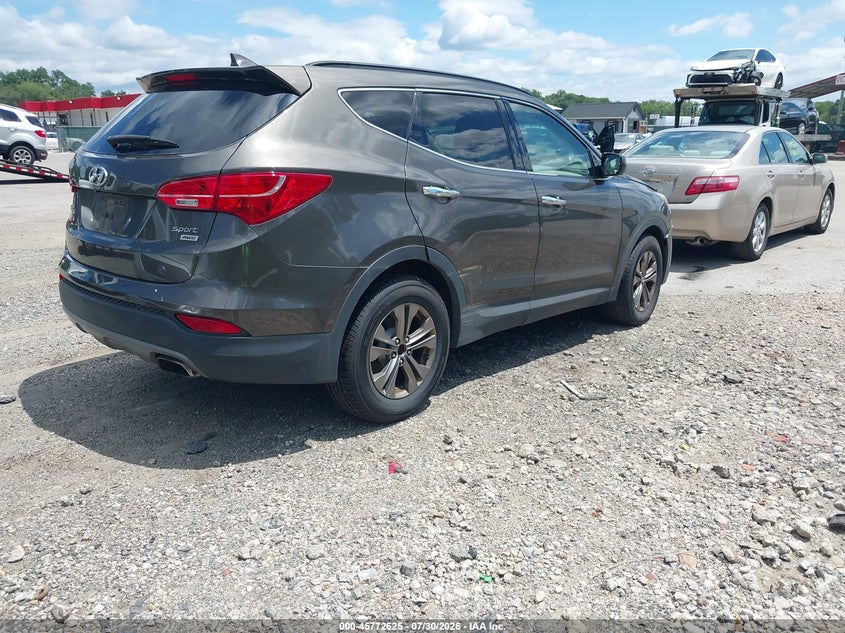 Vin: 5xyzudlb8eg222559, lot: 46271405, hyundai santa fe sport 2.4l 20144