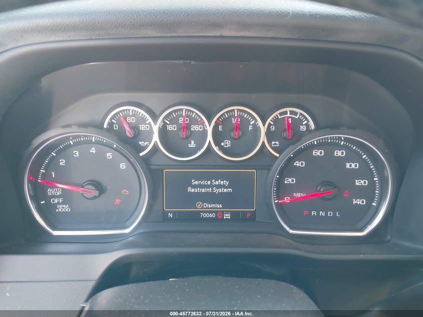 2020 CHEVROLET SILVERADO 1500 auction photo 7