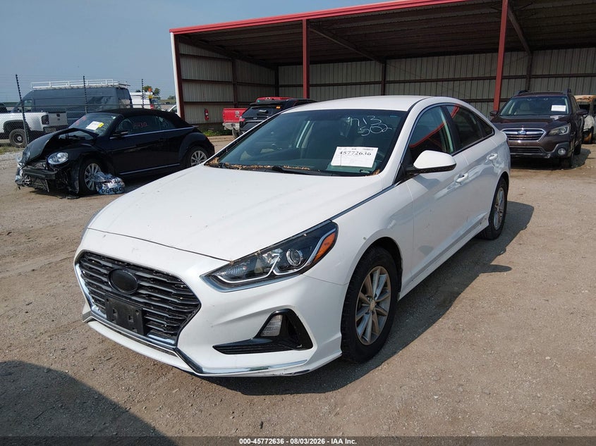 2019 Hyundai Sonata, Theft Recovery, IAAI, VIN 5NPE24AF7KH735428 — photo 2