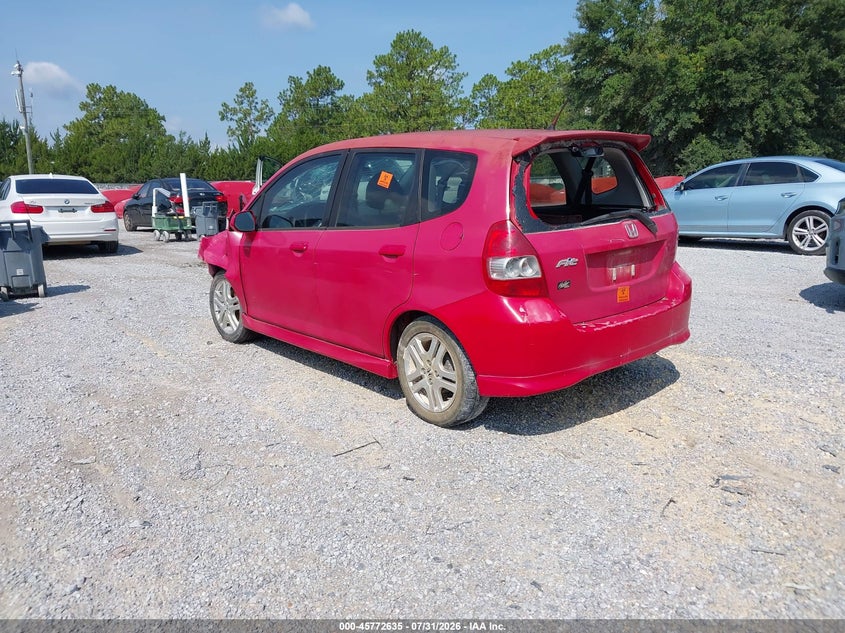 2007 HONDA FIT auction photo 3