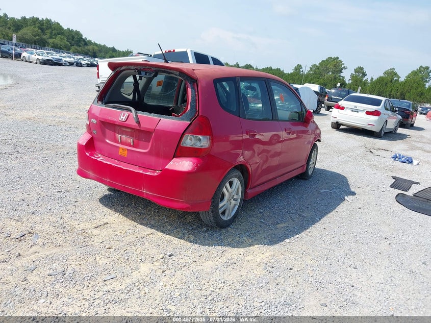2007 HONDA FIT auction photo 4