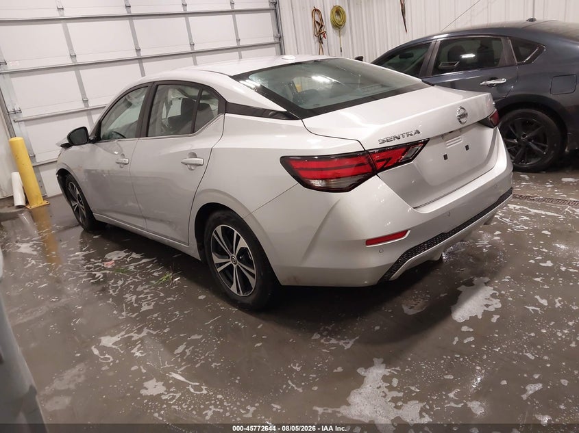 Vin: 3n1ab8cv1py224126, lot: 46271424, nissan sentra sv xtronic cvt 20233