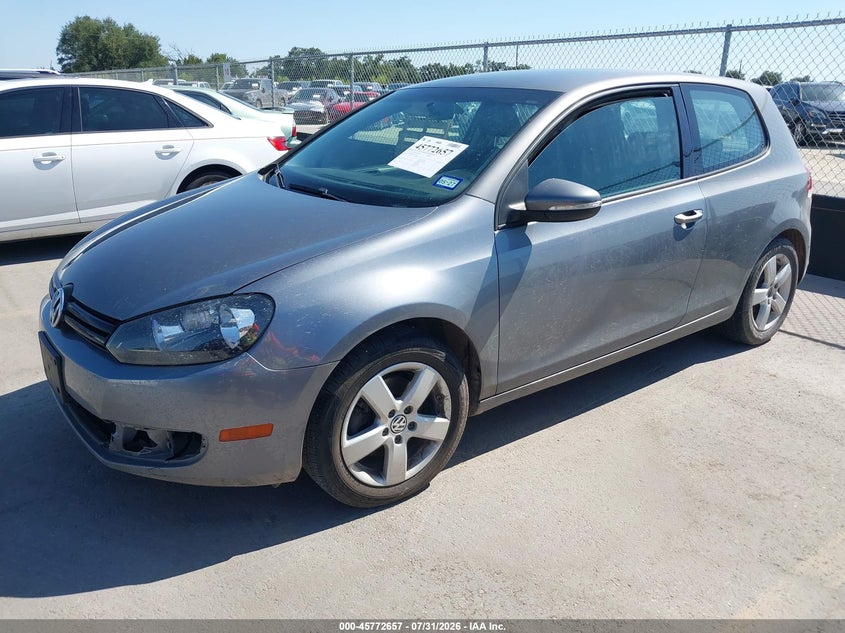 Vin: wvwaa7aj4aw293305, lot: 46271437, volkswagen golf 2-door 20102