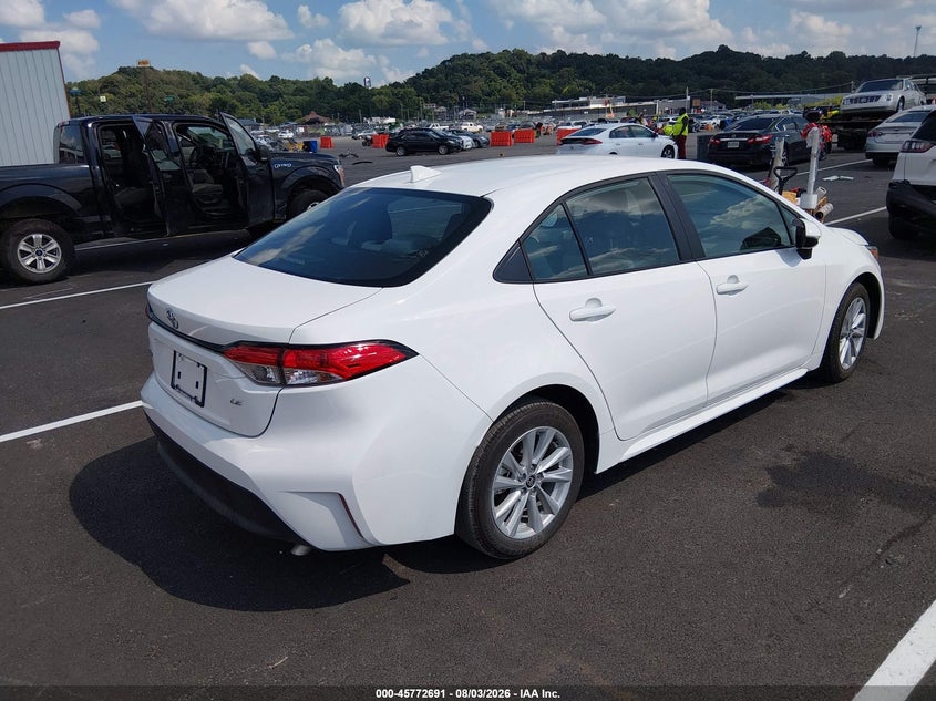 Vin: 5yfb4mde7tp462723, lot: 46271472, toyota corolla le 20264