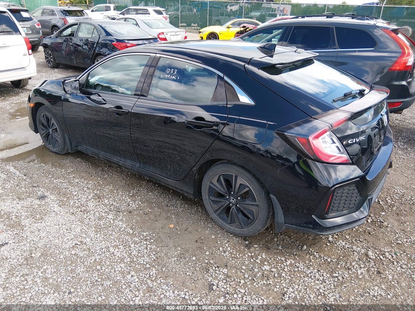 HONDA CIVIC 2019 VIN SHHFK7H67KU213326