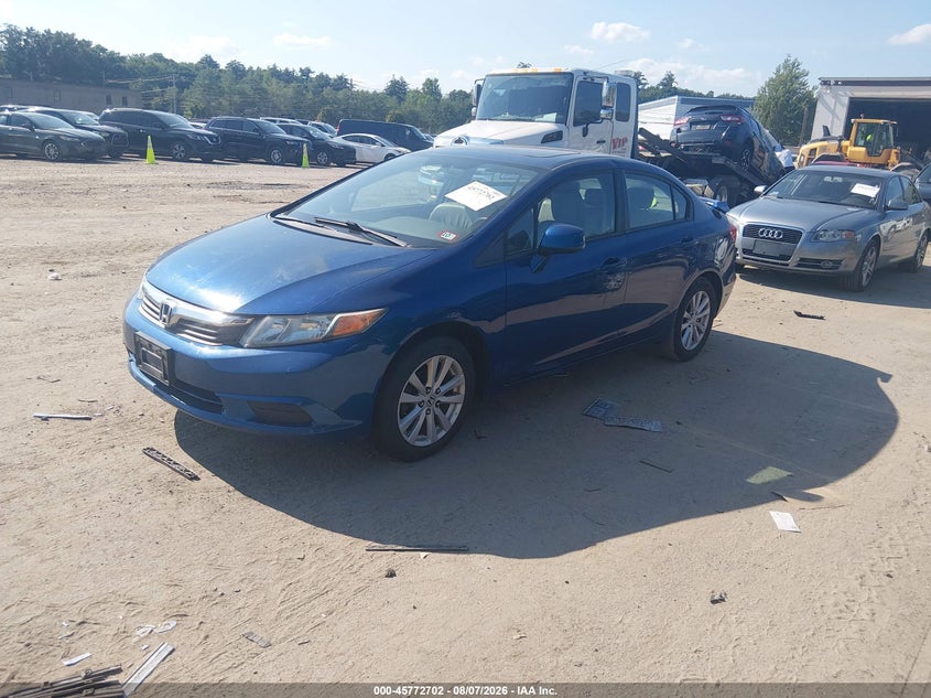Vin: 2hgfb2f96ch506889, lot: 46271482, honda civic ex-l 20122