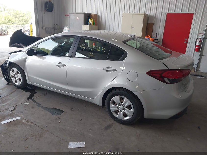 Vin: 3kpfk4a70je269793, lot: 46271503, kia forte lx 20183