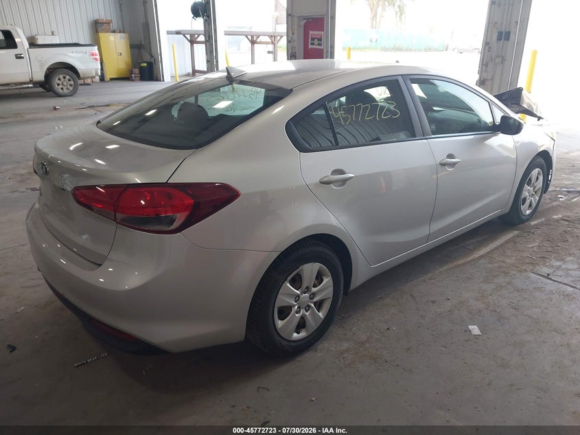 Vin: 3kpfk4a70je269793, lot: 46271503, kia forte lx 20184