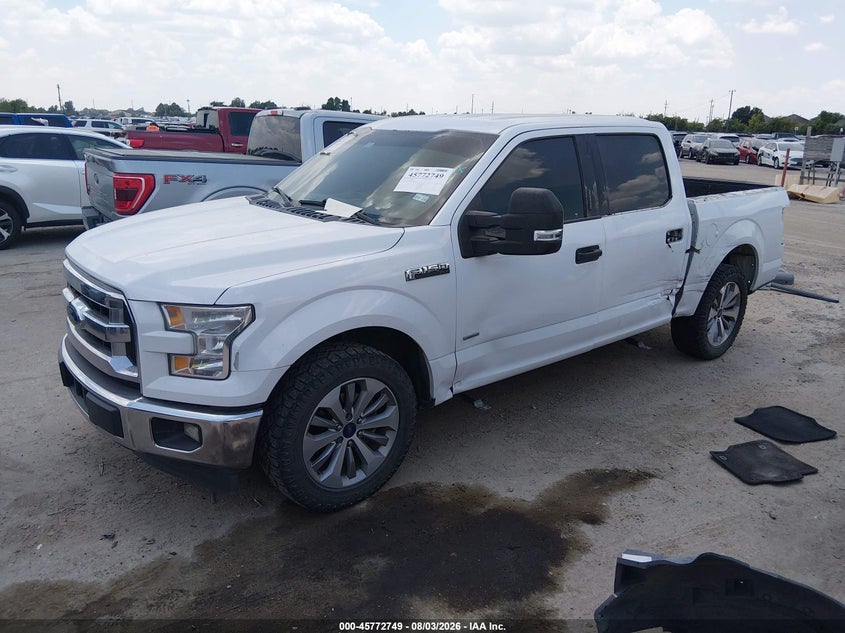 Vin: 1ftew1cpxhkd68592, lot: 46271528, ford f-150 xlt 20172
