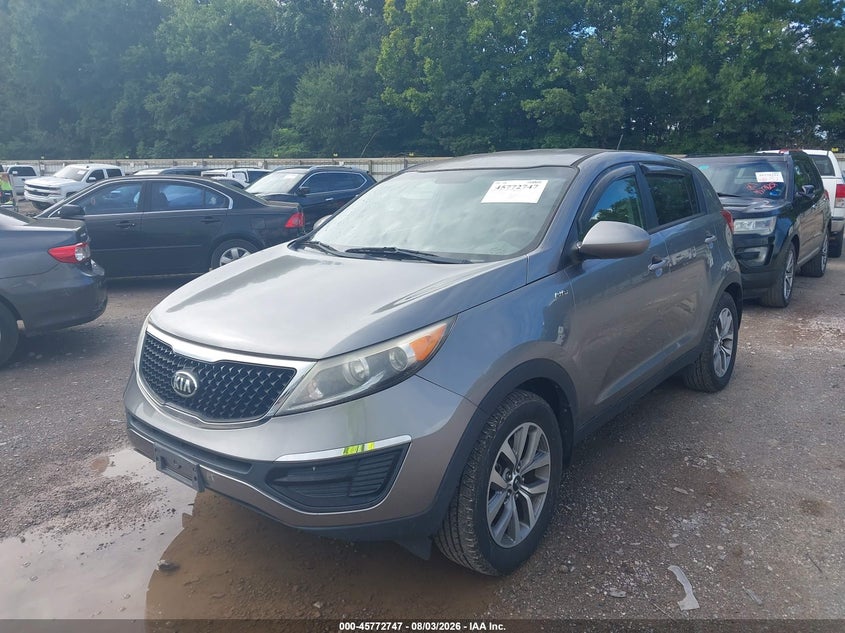 Vin: kndpbcac4f7758538, lot: 46271529, kia sportage lx 20152